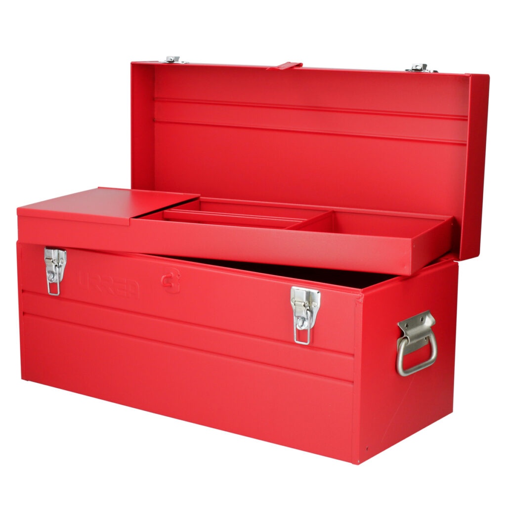 Caja Portaherramientas Met lica Roja 23 X 10 X 11 Urrea Urrea Caja portaherramientas met lica roja 23 x 10 x 11 urrea urrea