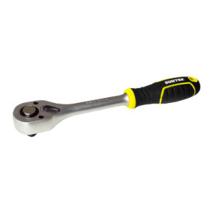 Matraca reversible con mango bimaterial, quick release, para dado cuadro de 3/8" Surtek