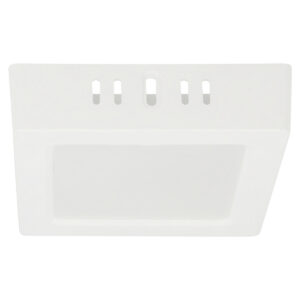 Luminario de LED de sobreponer cuadrado 6 W, luz de día Surtek